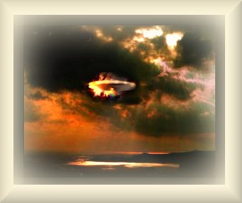 Picture of what Ezekiel saw - those flying vehicles - highly colored bronze