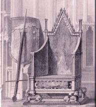 A picture depicting a throne
